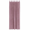 Verhot 2 kpl Tumma vaaleanpunainen 140 x 245 cm Sametti