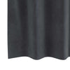 Verhot 2 kpl Vaaleanharmaa 140 x 225 cm Sametti