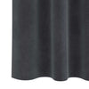 Verhot 2 kpl Vaaleanharmaa 140 x 175 cm Sametti