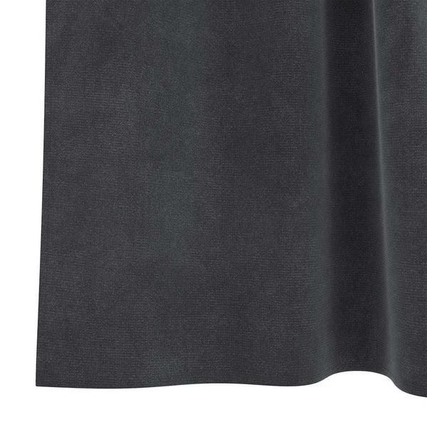 Verhot 2 kpl Vaaleanharmaa 140 x 140 cm Sametti