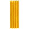 Verhot 2 kpl Sinapinkeltainen 140 x 260 cm Sametti
