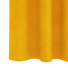 Verhot 2 kpl Sinapinkeltainen 140 x 245 cm Sametti