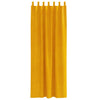 Verhot 2 kpl Sinapinkeltainen 140 x 260 cm Sametti