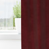 Verhot 2 kpl Viininpunainen 140 x 225 cm Sametti