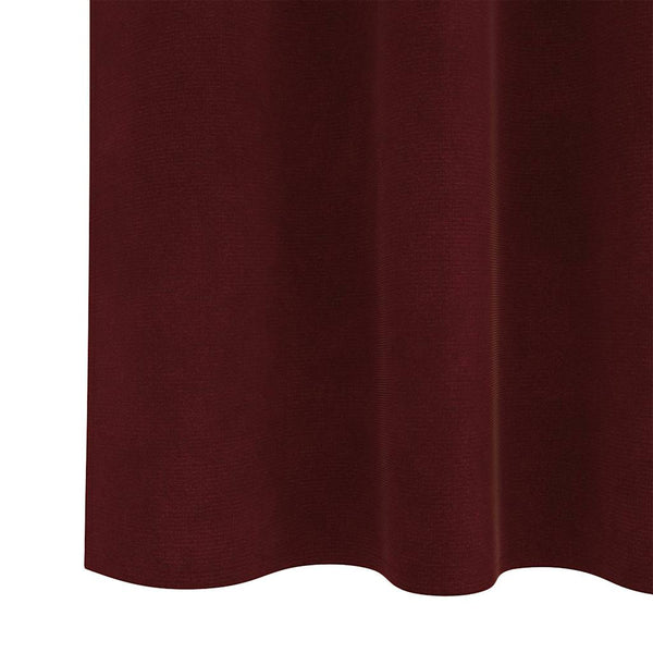 Verhot 2 kpl Viininpunainen 140 x 225 cm Sametti