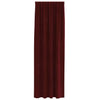 Verhot 2 kpl Viininpunainen 140 x 260 cm Sametti