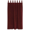 Verhot verhoilla 2 pcs Viininpunainen 140 x 175 cm Sametti