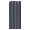 Pimentävä verho renkailla 2 kpl Antrasiitti 225 x 140 cm