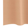 Pimentävä verho renkailla 2 kpl Vaaleanruskea 175 x 140 cm