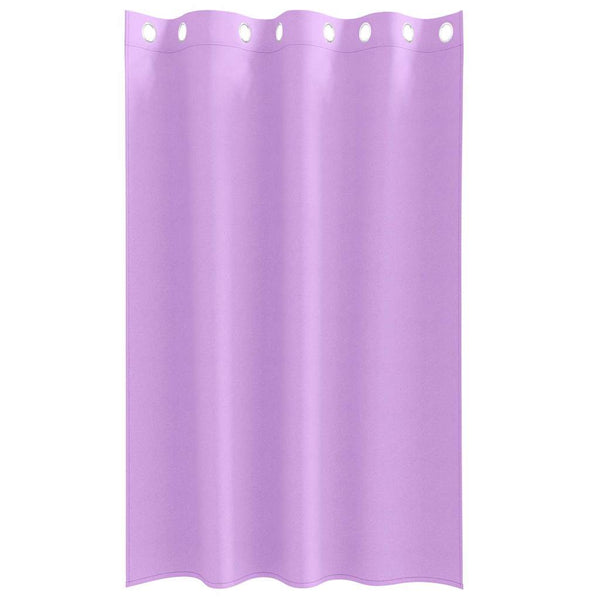 Pimentävä verho renkailla 2 kpl Violetti 175 x 140 cm