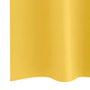 Pimentävä verho renkailla 2 kpl Sinapinkeltainen 260 x 140 cm