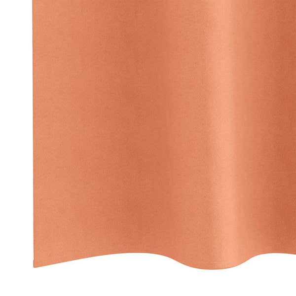 Pimentävä verho renkailla 2 kpl Terrakotta 175 x 140 cm