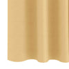 Pimentävä verho renkailla 2 kpl Beige 225 x 140 cm Polyesteri
