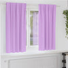 Pimentävä verho renkailla 2 kpl Violetti 175 x 140 cm