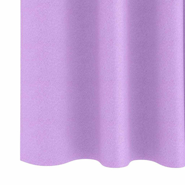 Pimentävä verho renkailla 2 kpl Violetti 245 x 140 cm