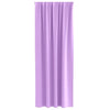 Pimentävä verho renkailla 2 kpl Violetti 245 x 140 cm