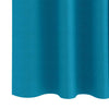 Pimentävä verho renkailla 2 kpl Turkoosi 175 x 140 cm