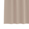 Pimentävä verho renkailla 2 kpl Taupe 260 x 140 cm Polyesteri