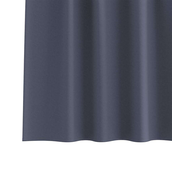 Pimentävä verho renkailla 2 kpl Antrasiitti 245 x 140 cm