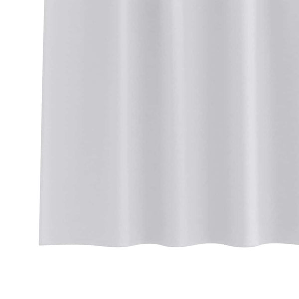 Pimentävä verho renkailla 2 kpl Vaaleanharmaa 140 x 140 cm