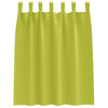 Pimentävä verho renkailla 2 kpl Vihreä 140 x 140 cm Polyesteri