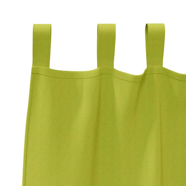 Pimentävä verho renkailla 2 kpl Vihreä 245 x 140 cm Polyesteri