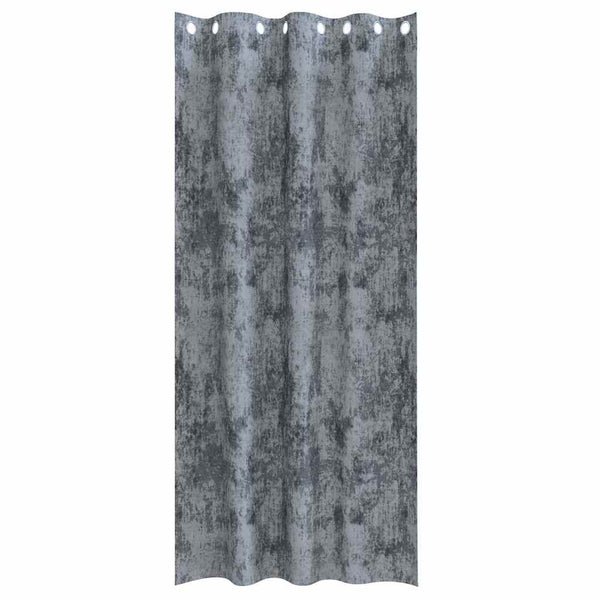 Samettiverhot 2 kpl Harmaa hopea 225 x 140 cm Sametti
