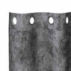 Samettiverhot 2 kpl Harmaa 225 x 140 cm Sametti