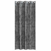Samettiverhot 2 kpl Harmaa 260 x 140 cm Sametti