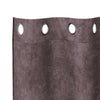 Samettiverhot 2 kpl Ruskea 260 x 140 cm Sametti