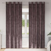 Samettiverhot 2 kpl Ruskea 260 x 140 cm Sametti