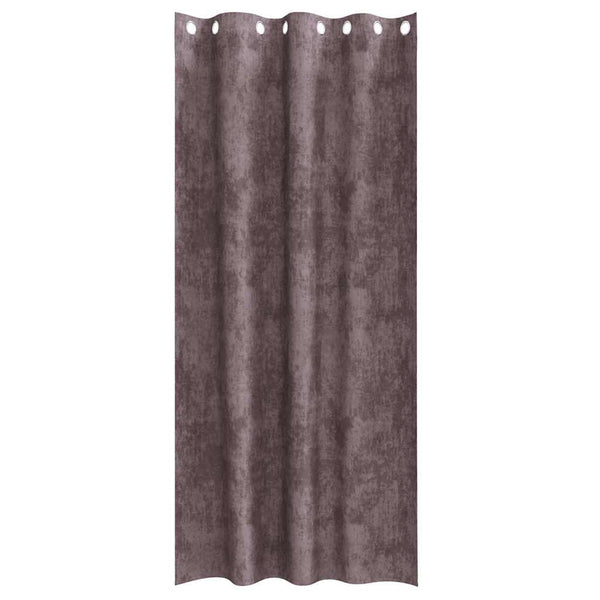 Samettiverhot 2 kpl Ruskea 260 x 140 cm Sametti