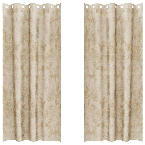 Samettiverhot 2 kpl Kerma 225 x 140 cm Sametti