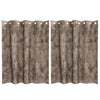 Samettiverhot 2 kpl Cappuccino 140 x 140 cm Sametti