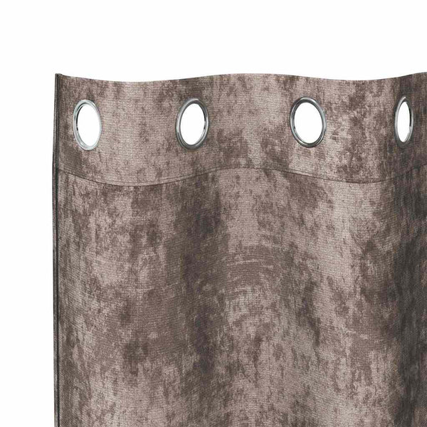 Samettiverhot 2 kpl Cappuccino 175 x 140 cm Sametti