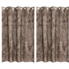Samettiverhot 2 kpl Cappuccino 175 x 140 cm Sametti