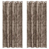 Samettiverhot 2 kpl Cappuccino 245 x 140 cm Sametti