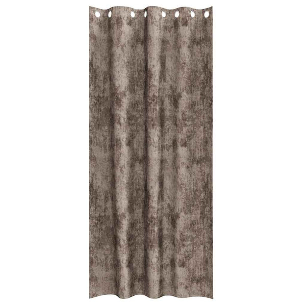 Samettiverhot 2 kpl Cappuccino 245 x 140 cm Sametti