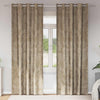 Samettiverhot 2 kpl Samppanja 245 x 140 cm Sametti