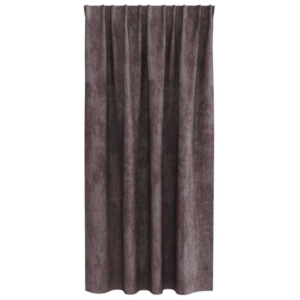 Samettiverhot 2 kpl Ruskea 175 x 140 cm Sametti