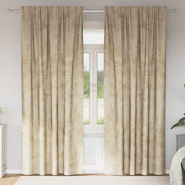 Samettiverhot 2 kpl Kerma 245 x 140 cm Sametti