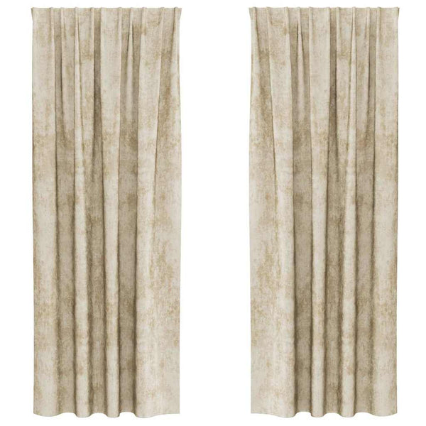 Samettiverhot 2 kpl Kerma 245 x 140 cm Sametti