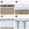 Samettiverhot 2 kpl Samppanja 225 x 140 cm Sametti