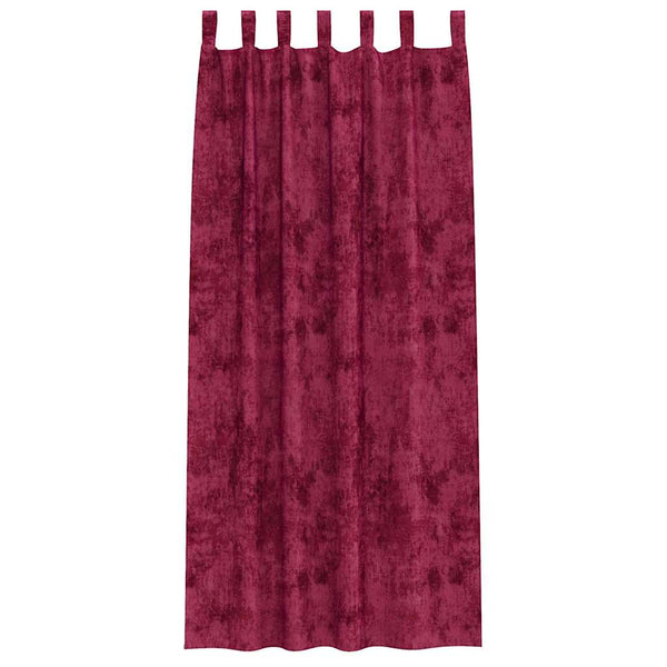 Samettiverhot 2 kpl Viininpunainen 225 x 140 cm Sametti