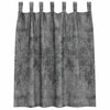 Samettiverhot 2 kpl Harmaa 140 x 140 cm Sametti