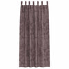 Samettiverhot 2 kpl Ruskea 245 x 140 cm Sametti