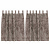 Samettiverhot 2 kpl Cappuccino 140 x 140 cm Sametti