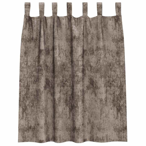 Samettiverhot 2 kpl Cappuccino 140 x 140 cm Sametti