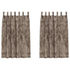 Samettiverhot 2 kpl Cappuccino 175 x 140 cm Sametti