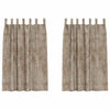 Samettiverhot 2 kpl Samppanja 175 x 140 cm Sametti